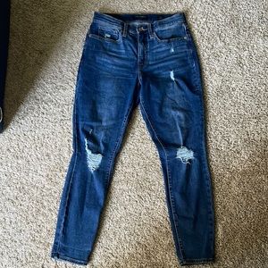 Lucky brand high rise skinny jeans